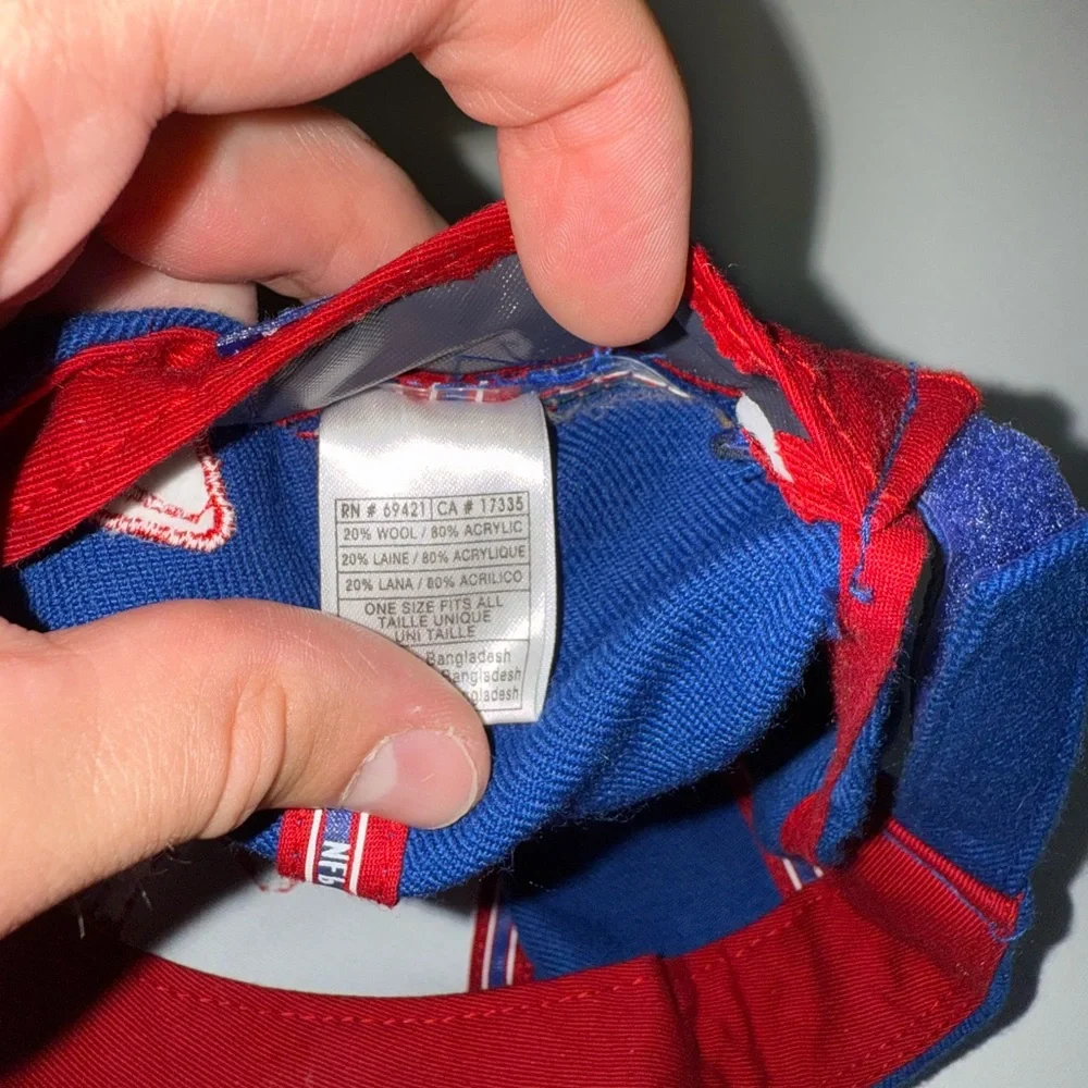 New York Giants Reebok Wool Blend Snap Back Hat - Picture 5 of 5